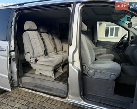 Серый Мерседес Виано, объемом двигателя 2.15 л и пробегом 442 тыс. км за 9500 $, фото 32 на Automoto.ua