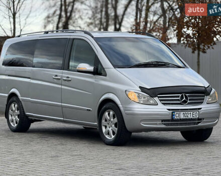 Серый Мерседес Виано, объемом двигателя 2.15 л и пробегом 442 тыс. км за 9500 $, фото 3 на Automoto.ua