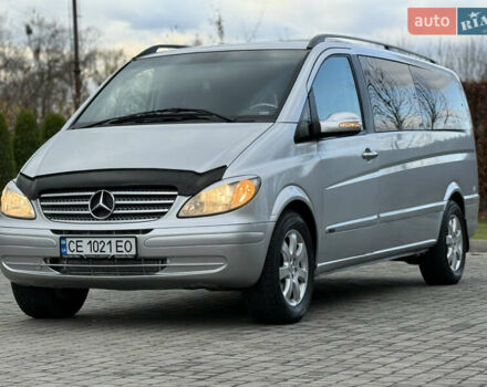 Серый Мерседес Виано, объемом двигателя 2.15 л и пробегом 442 тыс. км за 9500 $, фото 7 на Automoto.ua