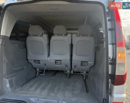 Серый Мерседес Виано, объемом двигателя 2.15 л и пробегом 442 тыс. км за 9500 $, фото 41 на Automoto.ua