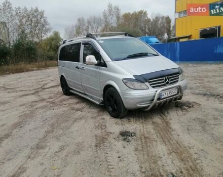 Серый Мерседес Виано, объемом двигателя 2.2 л и пробегом 530 тыс. км за 8000 $, фото 10 на Automoto.ua