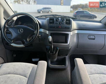 Серый Мерседес Виано, объемом двигателя 2.15 л и пробегом 442 тыс. км за 9500 $, фото 39 на Automoto.ua