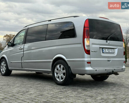 Серый Мерседес Виано, объемом двигателя 2.15 л и пробегом 442 тыс. км за 9500 $, фото 11 на Automoto.ua