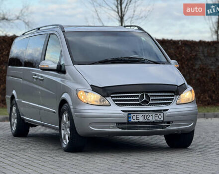 Серый Мерседес Виано, объемом двигателя 2.15 л и пробегом 442 тыс. км за 9500 $, фото 2 на Automoto.ua