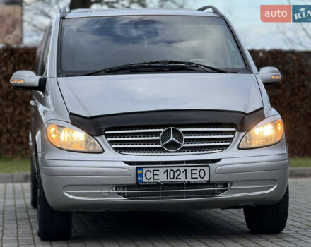 Серый Мерседес Виано, объемом двигателя 2.15 л и пробегом 442 тыс. км за 9500 $, фото 6 на Automoto.ua