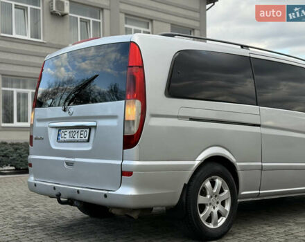 Серый Мерседес Виано, объемом двигателя 2.15 л и пробегом 442 тыс. км за 9500 $, фото 15 на Automoto.ua