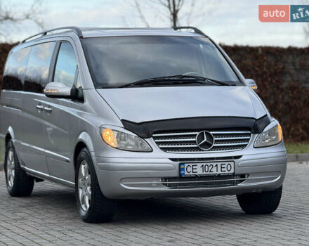 Серый Мерседес Виано, объемом двигателя 2.15 л и пробегом 442 тыс. км за 9500 $, фото 4 на Automoto.ua