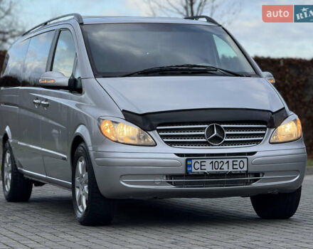Серый Мерседес Виано, объемом двигателя 2.15 л и пробегом 442 тыс. км за 9500 $, фото 5 на Automoto.ua