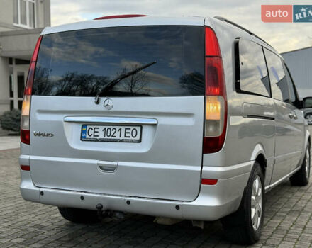 Серый Мерседес Виано, объемом двигателя 2.15 л и пробегом 442 тыс. км за 9500 $, фото 12 на Automoto.ua
