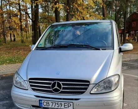 Серый Мерседес Виано, объемом двигателя 2.99 л и пробегом 372 тыс. км за 11300 $, фото 6 на Automoto.ua