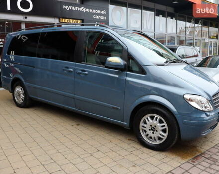 Серый Мерседес Виано, объемом двигателя 2.15 л и пробегом 327 тыс. км за 14900 $, фото 7 на Automoto.ua