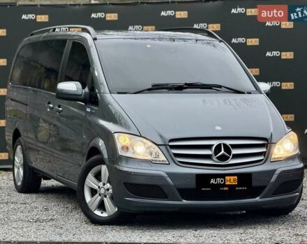 Серый Мерседес Виано, объемом двигателя 2.99 л и пробегом 396 тыс. км за 22000 $, фото 1 на Automoto.ua
