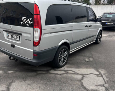 Серый Мерседес Виано, объемом двигателя 2.14 л и пробегом 206 тыс. км за 11900 $, фото 2 на Automoto.ua