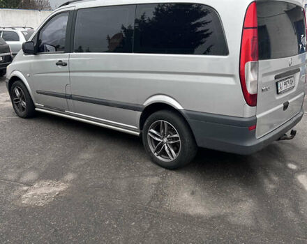 Серый Мерседес Виано, объемом двигателя 2.14 л и пробегом 206 тыс. км за 11900 $, фото 3 на Automoto.ua