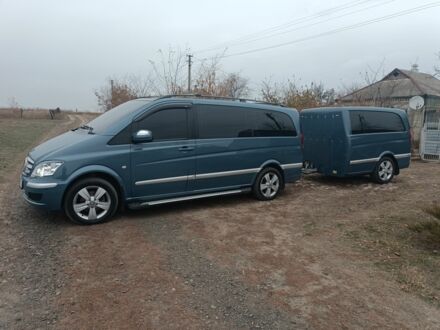 Мерседес Виано 2004 в Кривом Роге на Automoto.ua Серый Мерседес Виано, объемом двигателя 3 л и пробегом 35 тыс. км за 25000 $, фото 1 на Automoto.ua