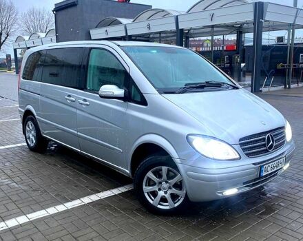 Серый Мерседес Виано, объемом двигателя 3.2 л и пробегом 350 тыс. км за 13500 $, фото 1 на Automoto.ua
