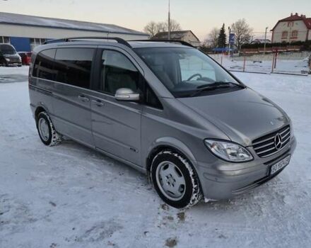 Серый Мерседес Виано, объемом двигателя 2.15 л и пробегом 355 тыс. км за 12500 $, фото 1 на Automoto.ua