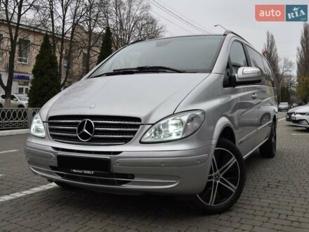 Серый Мерседес Виано, объемом двигателя 2.14 л и пробегом 202 тыс. км за 19900 $, фото 1 на Automoto.ua