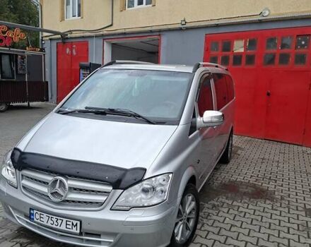 Мерседес Виано 2011 в Черновцах на Automoto.ua Серый Мерседес Виано, объемом двигателя 3 л и пробегом 342 тыс. км за 18500 $, фото 1 на Automoto.ua