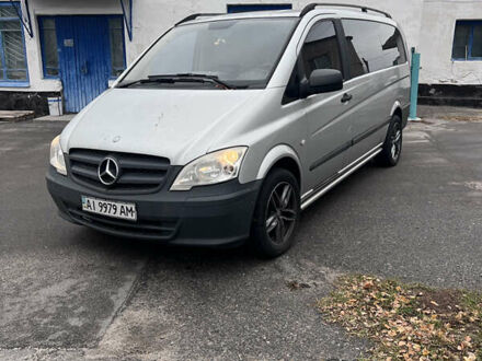 Серый Мерседес Виано, объемом двигателя 2.14 л и пробегом 206 тыс. км за 11900 $, фото 1 на Automoto.ua