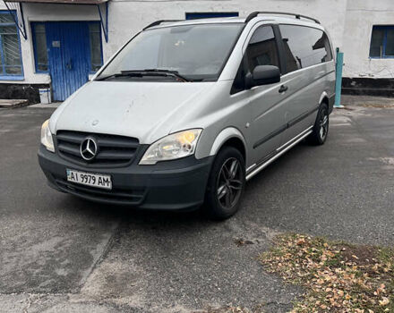 Сірий Мерседес Віано, об'ємом двигуна 2.14 л та пробігом 206 тис. км за 11900 $, фото 1 на Automoto.ua