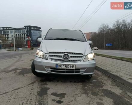 Серый Мерседес Виано, объемом двигателя 2.14 л и пробегом 371 тыс. км за 14000 $, фото 1 на Automoto.ua