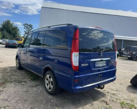Синий Мерседес Виано, объемом двигателя 2.2 л и пробегом 300 тыс. км за 4999 $, фото 2 на Automoto.ua