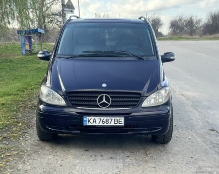 Синий Мерседес Виано, объемом двигателя 2.2 л и пробегом 460 тыс. км за 7000 $, фото 4 на Automoto.ua