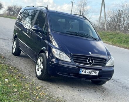 Синий Мерседес Виано, объемом двигателя 2.2 л и пробегом 460 тыс. км за 7000 $, фото 6 на Automoto.ua
