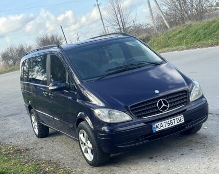 Синий Мерседес Виано, объемом двигателя 2.2 л и пробегом 460 тыс. км за 7000 $, фото 7 на Automoto.ua