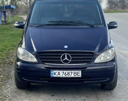 Синий Мерседес Виано, объемом двигателя 2.2 л и пробегом 460 тыс. км за 7000 $, фото 5 на Automoto.ua