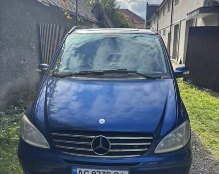 Синий Мерседес Виано, объемом двигателя 2.15 л и пробегом 500 тыс. км за 10000 $, фото 1 на Automoto.ua