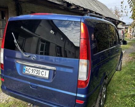 Синий Мерседес Виано, объемом двигателя 2.15 л и пробегом 500 тыс. км за 10000 $, фото 6 на Automoto.ua
