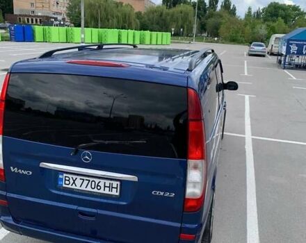 Синій Мерседес Віано, об'ємом двигуна 2.14 л та пробігом 480 тис. км за 14200 $, фото 8 на Automoto.ua