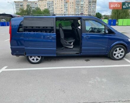 Синій Мерседес Віано, об'ємом двигуна 2.14 л та пробігом 480 тис. км за 14200 $, фото 6 на Automoto.ua