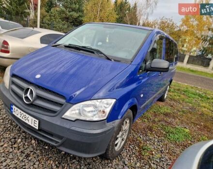 Мерседес Виано 2013 в Хусте на Automoto.ua Синий Мерседес Виано, объемом двигателя 2.14 л и пробегом 399 тыс. км за 12999 $, фото 7 на Automoto.ua