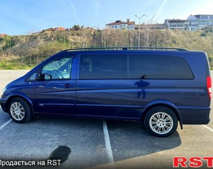 Мерседес Віано 2008 у Одесі на Automoto.ua Синій Мерседес Віано, об'ємом двигуна 2.1 л та пробігом 480 тис. км за 16000 $, фото 3 на Automoto.ua