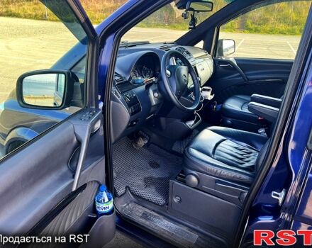 Мерседес Віано 2008 у Одесі на Automoto.ua Синій Мерседес Віано, об'ємом двигуна 2.1 л та пробігом 480 тис. км за 16000 $, фото 11 на Automoto.ua