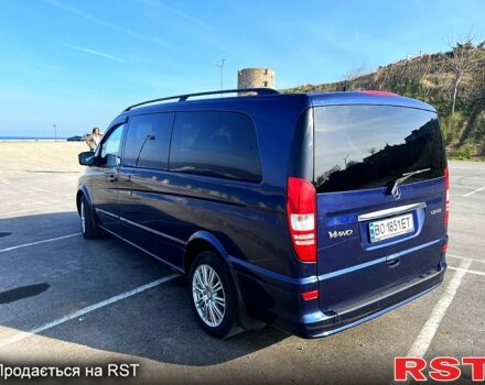 Мерседес Віано 2008 у Одесі на Automoto.ua Синій Мерседес Віано, об'ємом двигуна 2.1 л та пробігом 480 тис. км за 16000 $, фото 4 на Automoto.ua