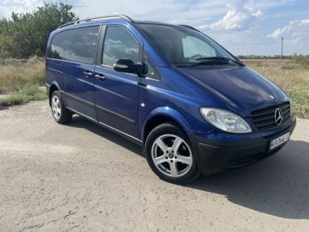 Синій Мерседес Віано, об'ємом двигуна 2.1 л та пробігом 371 тис. км за 7500 $, фото 1 на Automoto.ua