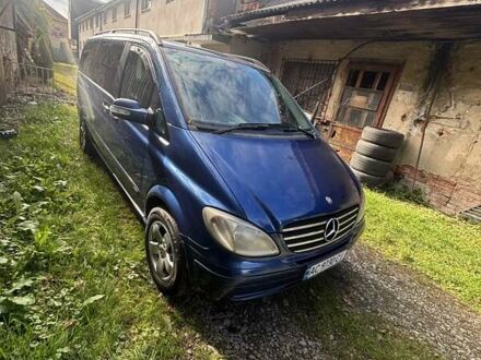 Мерседес Виано 2006 в Тячеве на Automoto.ua Синий Мерседес Виано, объемом двигателя 2.15 л и пробегом 500 тыс. км за 10000 $, фото 1 на Automoto.ua