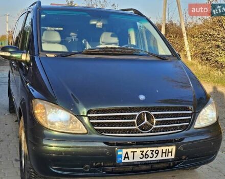 Зеленый Мерседес Виано, объемом двигателя 2.15 л и пробегом 315 тыс. км за 12200 $, фото 15 на Automoto.ua
