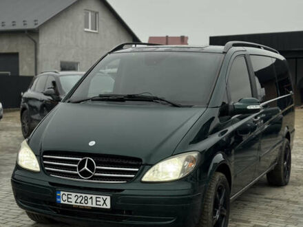 Зеленый Мерседес Виано, объемом двигателя 2.15 л и пробегом 361 тыс. км за 8900 $, фото 1 на Automoto.ua