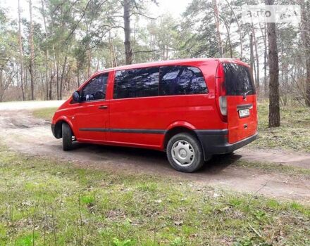 Червоний Мерседес Vito 108, об'ємом двигуна 2.2 л та пробігом 370 тис. км за 5500 $, фото 4 на Automoto.ua