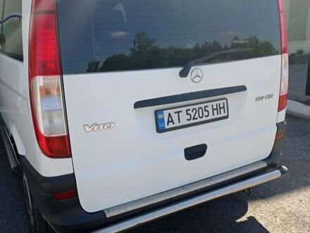 Мерседес Vito 109 2007 в Калуше на Automoto.ua Белый Мерседес Vito 109, объемом двигателя 2.1 л и пробегом 320 тыс. км за 8600 $, фото 1 на Automoto.ua