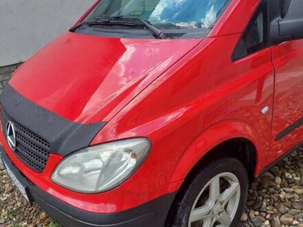 Мерседес Vito 109 2007 в Ужгороде на Automoto.ua Красный Мерседес Vito 109, объемом двигателя 2.2 л и пробегом 302 тыс. км за 10200 $, фото 1 на Automoto.ua