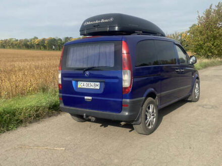 Мерседес Vito 109 2004 в Черкассах на Automoto.ua Синий Мерседес Vito 109, объемом двигателя 2.2 л и пробегом 445 тыс. км за 6300 $, фото 1 на Automoto.ua
