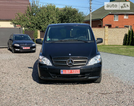 Чорний Мерседес Vito 113, об'ємом двигуна 2.2 л та пробігом 210 тис. км за 15850 $, фото 1 на Automoto.ua