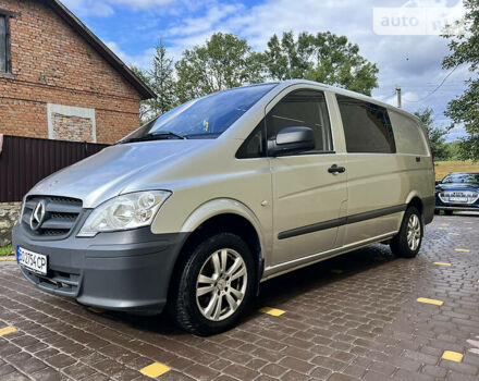 Сірий Мерседес Vito 113, об'ємом двигуна 2.2 л та пробігом 180 тис. км за 14333 $, фото 2 на Automoto.ua