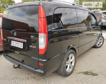 Чорний Мерседес Vito 115, об'ємом двигуна 2.2 л та пробігом 301 тис. км за 10500 $, фото 23 на Automoto.ua